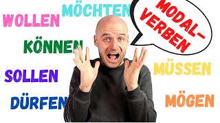 Alle MODALVERBEN  Learn German  Deutsch lernen [upl. by Adirehs]