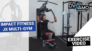 Home Gym JX Exercise Demo  Dynamo Fitness Equipment [upl. by Nilrah851]