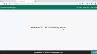 Online Voting System Project in java using eclipse and mysql [upl. by Stucker142]