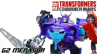 Transformers Combiner Wars G2 Menasor [upl. by Damaris]