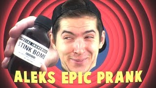 ALEKS EPIC MILITARY GRADE STINK BOMB PRANK [upl. by Town]