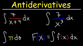 Antiderivatives [upl. by Erinna261]