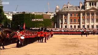 The Queens Birthday Parade  2017 [upl. by Nnylhtak]