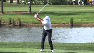 Adam Scott Golf Swing Video  2014 Face On View 300fps Slow Motion 1080p HD Iron [upl. by Terchie]