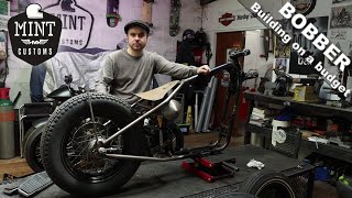 Building a bobber on a budget Episode 1  Mint Customs [upl. by Alram]