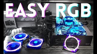 Phanteks Halos Fan Frames  Easy RGB For Most Setups [upl. by Binetta219]