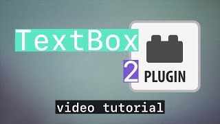 TextBox 2 for After Effects Tutorial [upl. by Marquez]