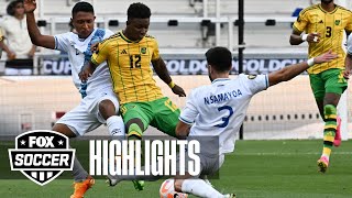 Guatemala vs Jamaica Highlights  CONCACAF Gold Cup [upl. by Raychel]