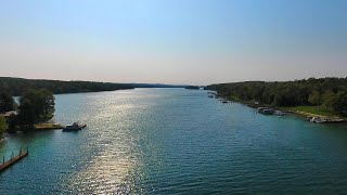 Lake Charlevoix Michigan South Arm [upl. by Lissi]