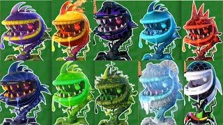 Plants vs Zombies Garden Warfare 2All 10 Chomper Pvzgw2 Gameplay 2016 [upl. by Neukam469]