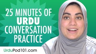 25 Minutes of Urdu Conversation Practice  Improve Speaking Skills [upl. by Stephi881]