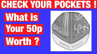 What is my 50p coin worth Rare and Valuable 50p Coins that are worth more money than you think [upl. by Yrol512]