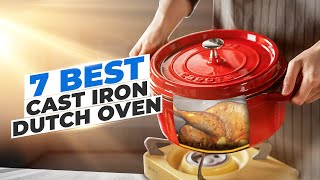 7 Best Cast Iron Dutch Oven [upl. by Joab714]